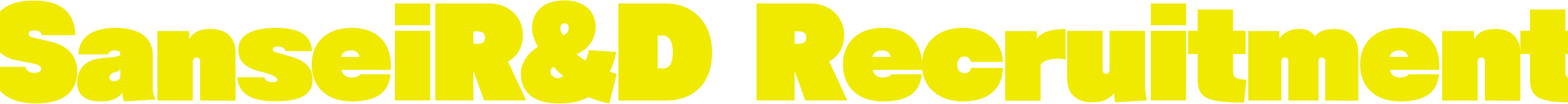 SanseiR&D Recruitment