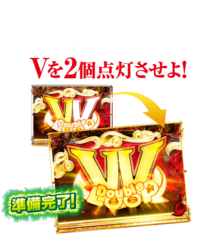 電チューを狙ってＶを2個点灯させよ！