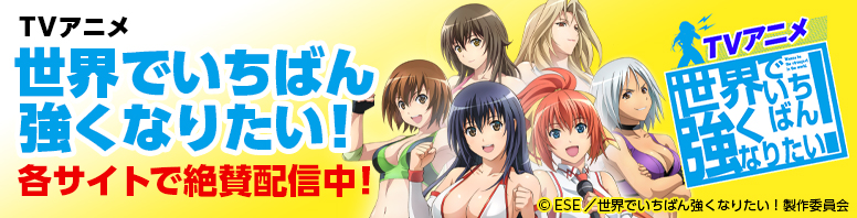 TVアニメ 世界でいちばん強くなりたい！